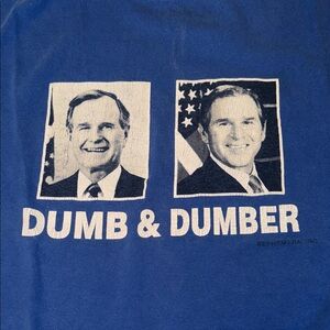 George bush jr sr Dumb & Dumber Print president